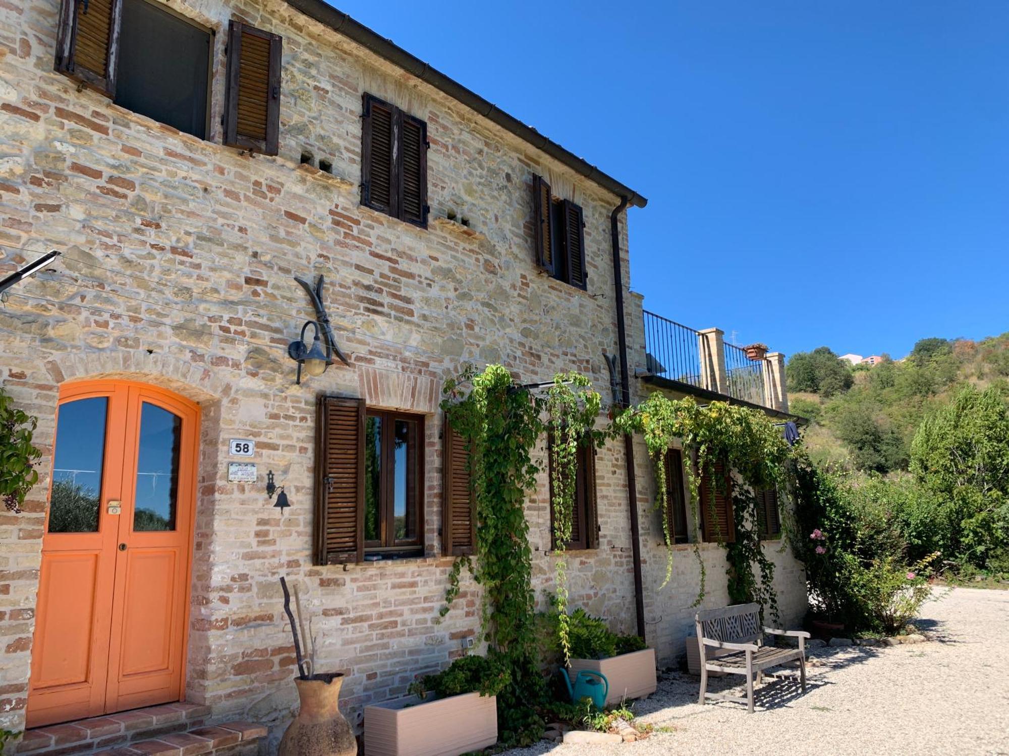 Casa Delle Sorgenti Apartman Montefiore dellʼAso Kültér fotó