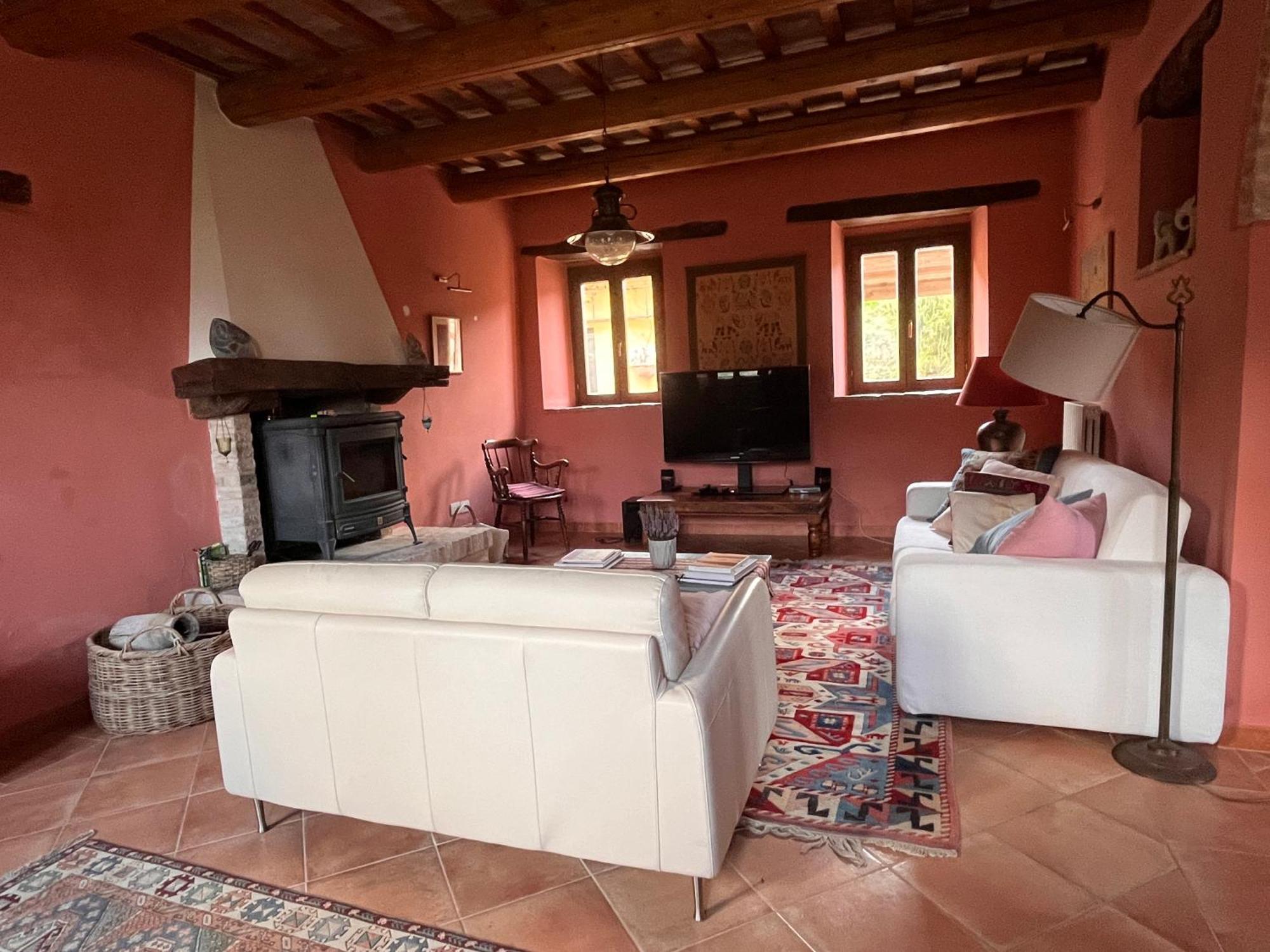 Casa Delle Sorgenti Apartman Montefiore dellʼAso Kültér fotó