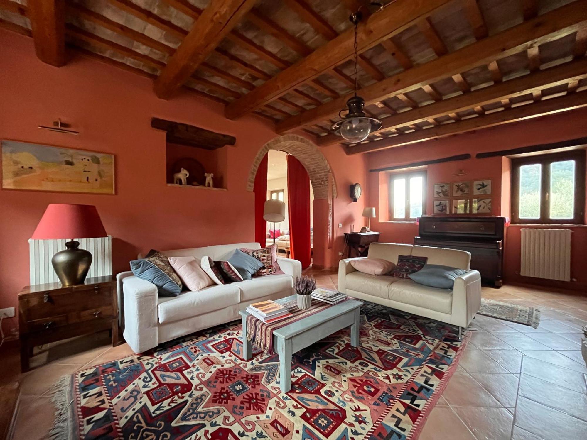 Casa Delle Sorgenti Apartman Montefiore dellʼAso Kültér fotó