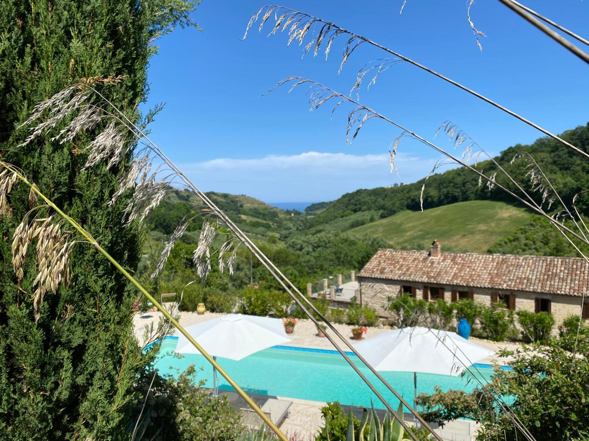 Casa Delle Sorgenti Apartman Montefiore dellʼAso Kültér fotó