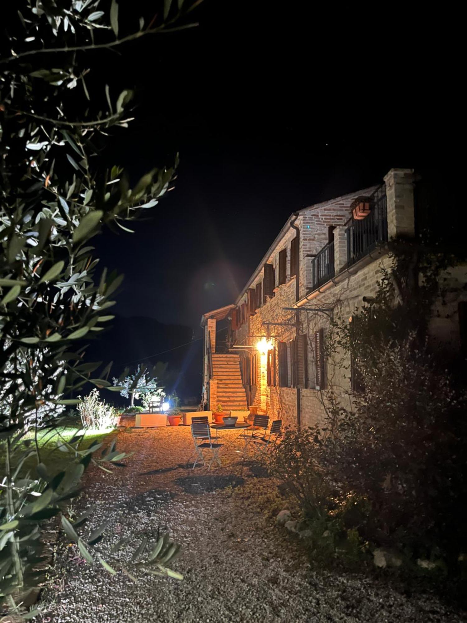 Casa Delle Sorgenti Apartman Montefiore dellʼAso Kültér fotó